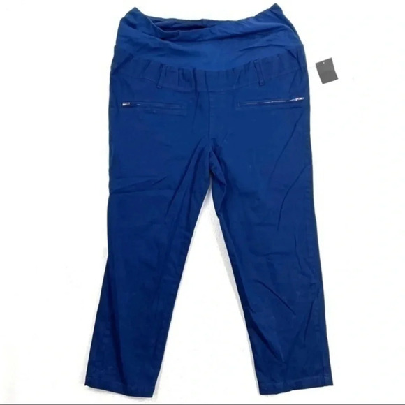 Tinsel Maternity Crop Pants Stitch Fix Over Belly - Picture 1 of 5